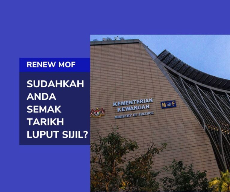 RENEW SIJIL KEWANGAN MOF