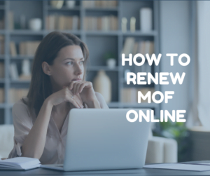 HOW TO RENEW MOF ONLINE